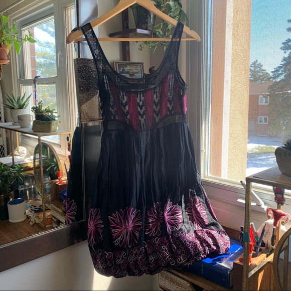 bebe Y2K Silk & Cotton Dress size XS - Picture 5 of 8